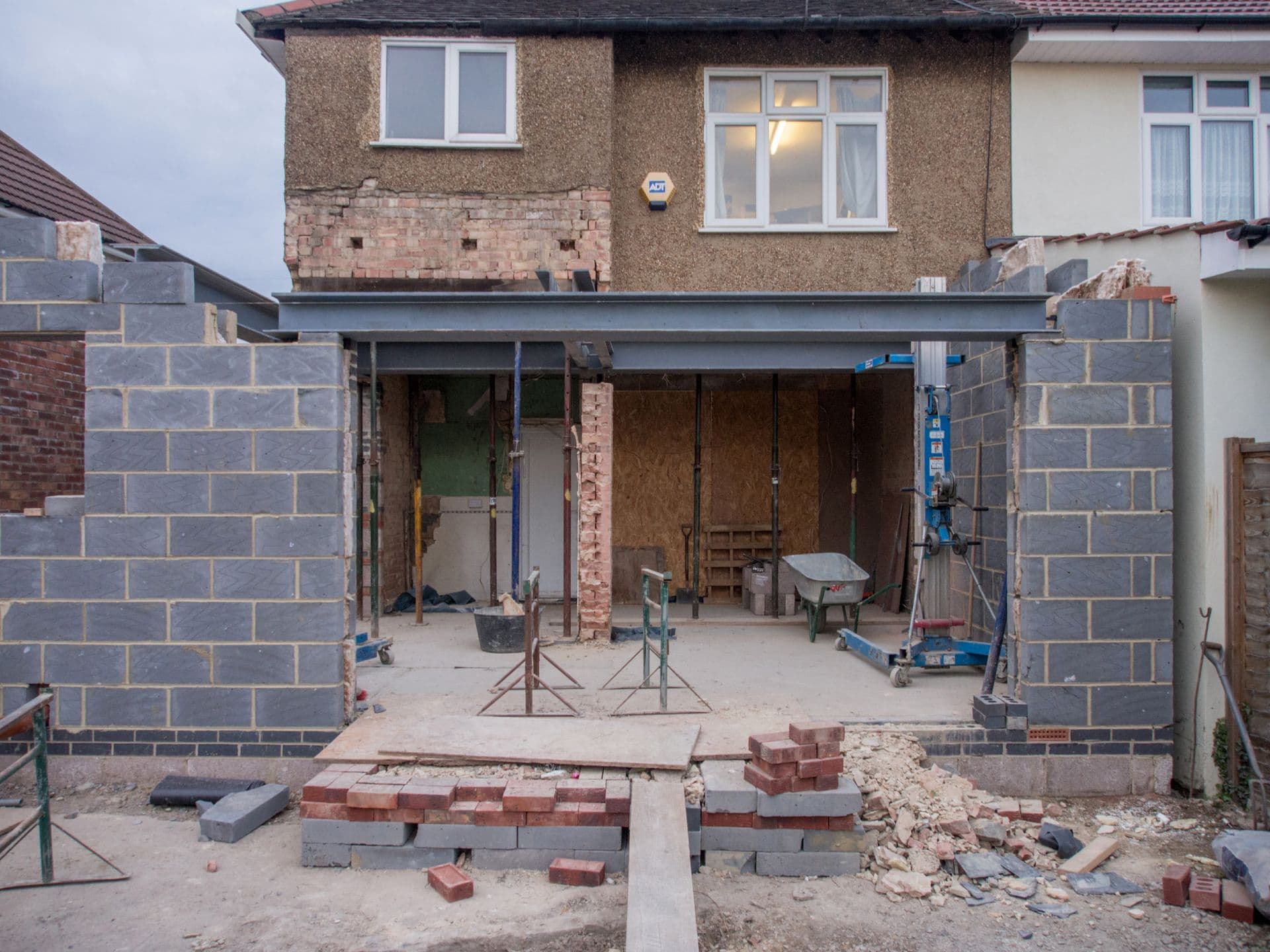 Brick home renovation and construction inspiration